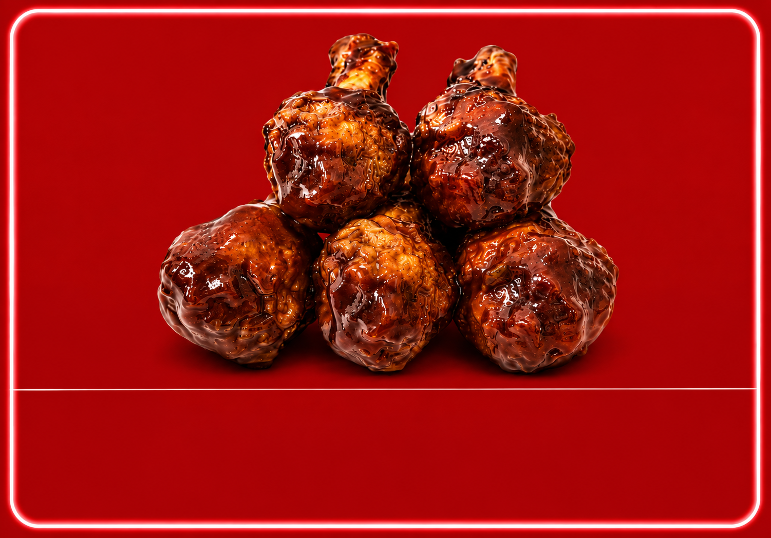 5 BBQ Wings