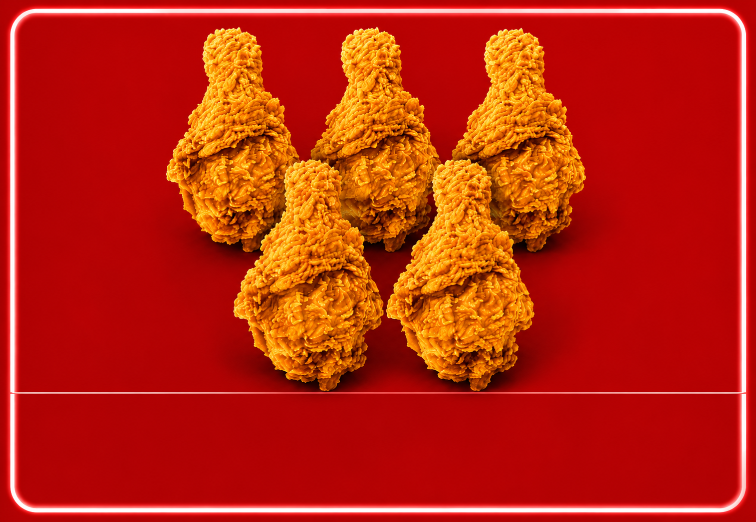 5 Spicy Wings